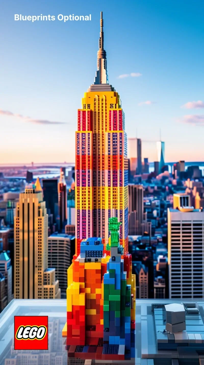 LEGO — Blueprints optional.