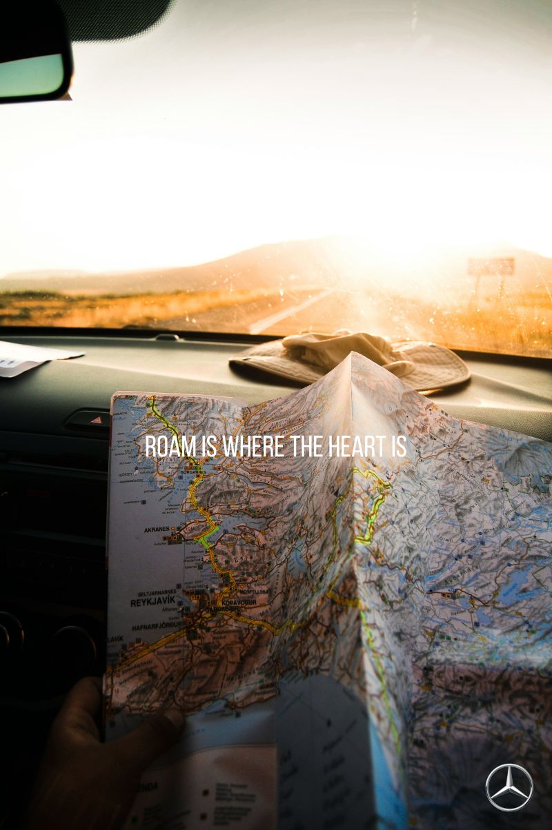 Mercedes × Airstream — Roam is where the heart is (map).